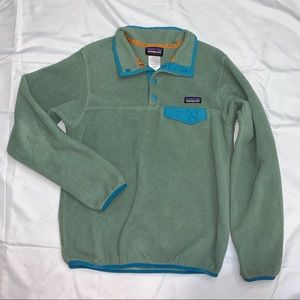 Patagonia Synchilla Green & Teal Jacket